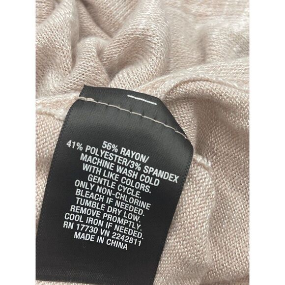 Wassio Side Slit Slub Knit Top Size XL - Picture 9 of 9